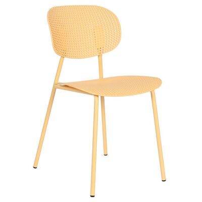 SILLA PP METAL 51,5X46X79 AMARILLO MB208101