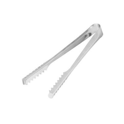 Stainless steel ice tongs 15 cm Fackelmann Bar Concept