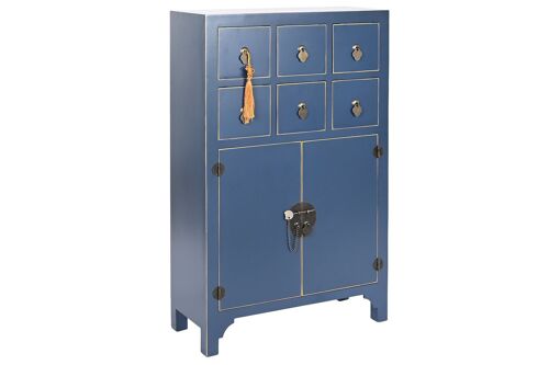 CAJONERA ABETO MDF 63X27X101 20,00 ORIENTAL AZUL MB208296