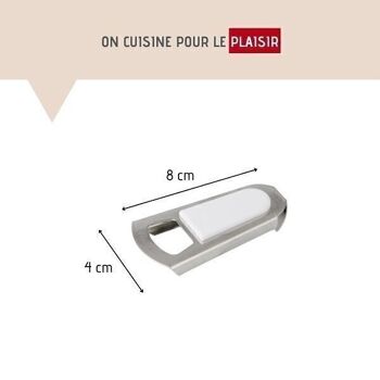 Décapsuleur et rebouche bouteille 2 en 1 Fackelmann Basic 3