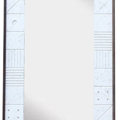 MIROIR MIROIR MANGUE 130X4X70 MARRON FONCE MB206318