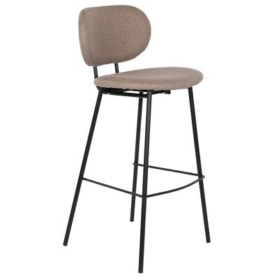 PU METAL STOOL 50X46X101 75 BEIGE MB207807