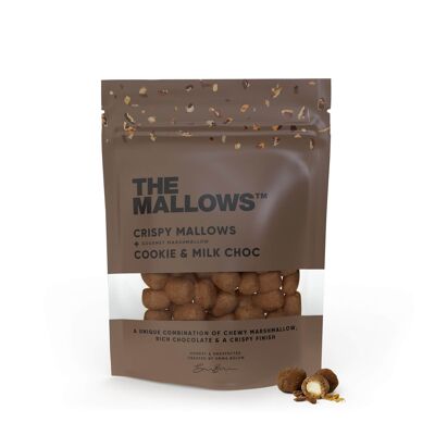 CRISPY MALLOWS + COOKIE & MILK CHOC 90g