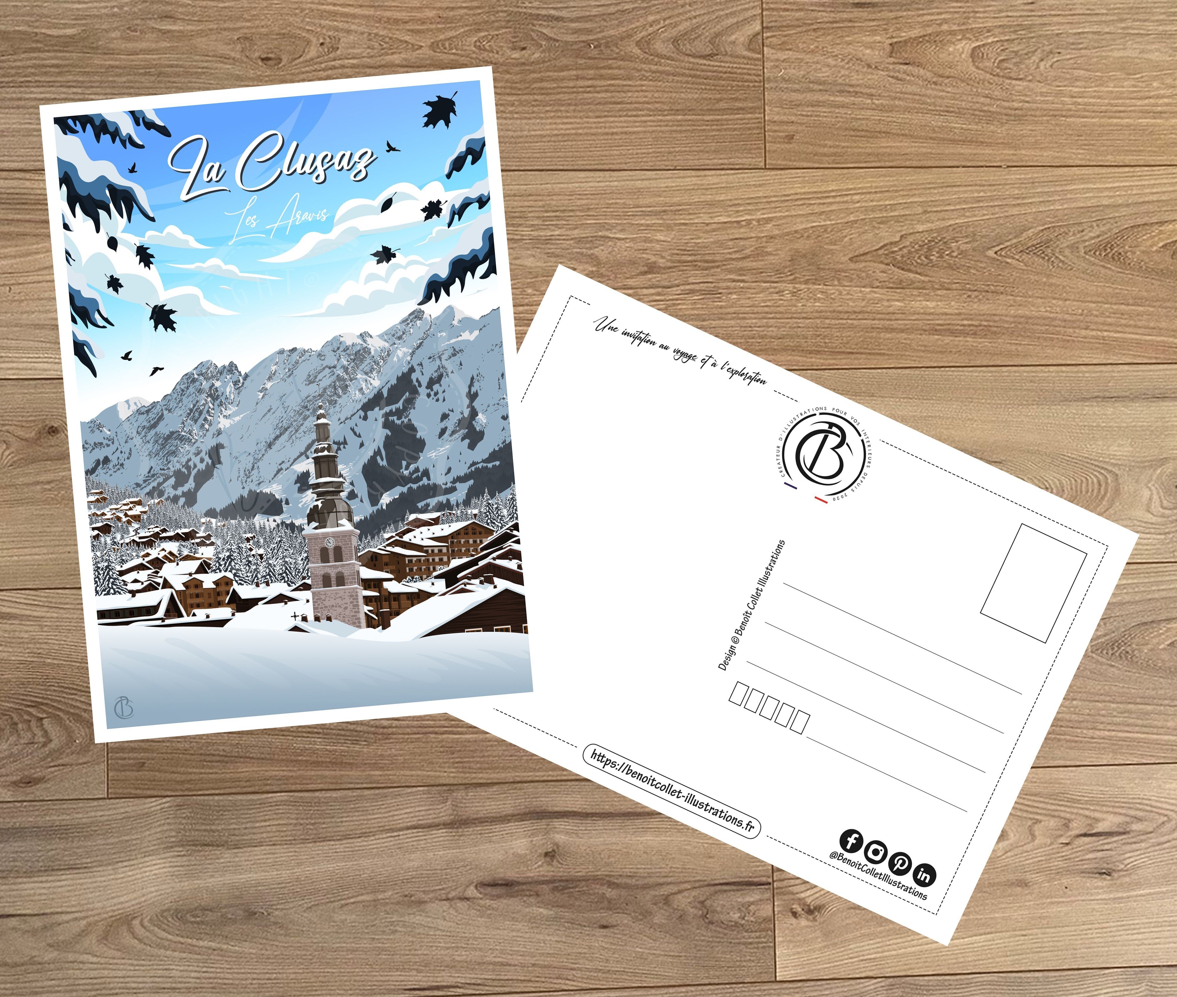 La Clusaz - Les Aravis (Carte postale)