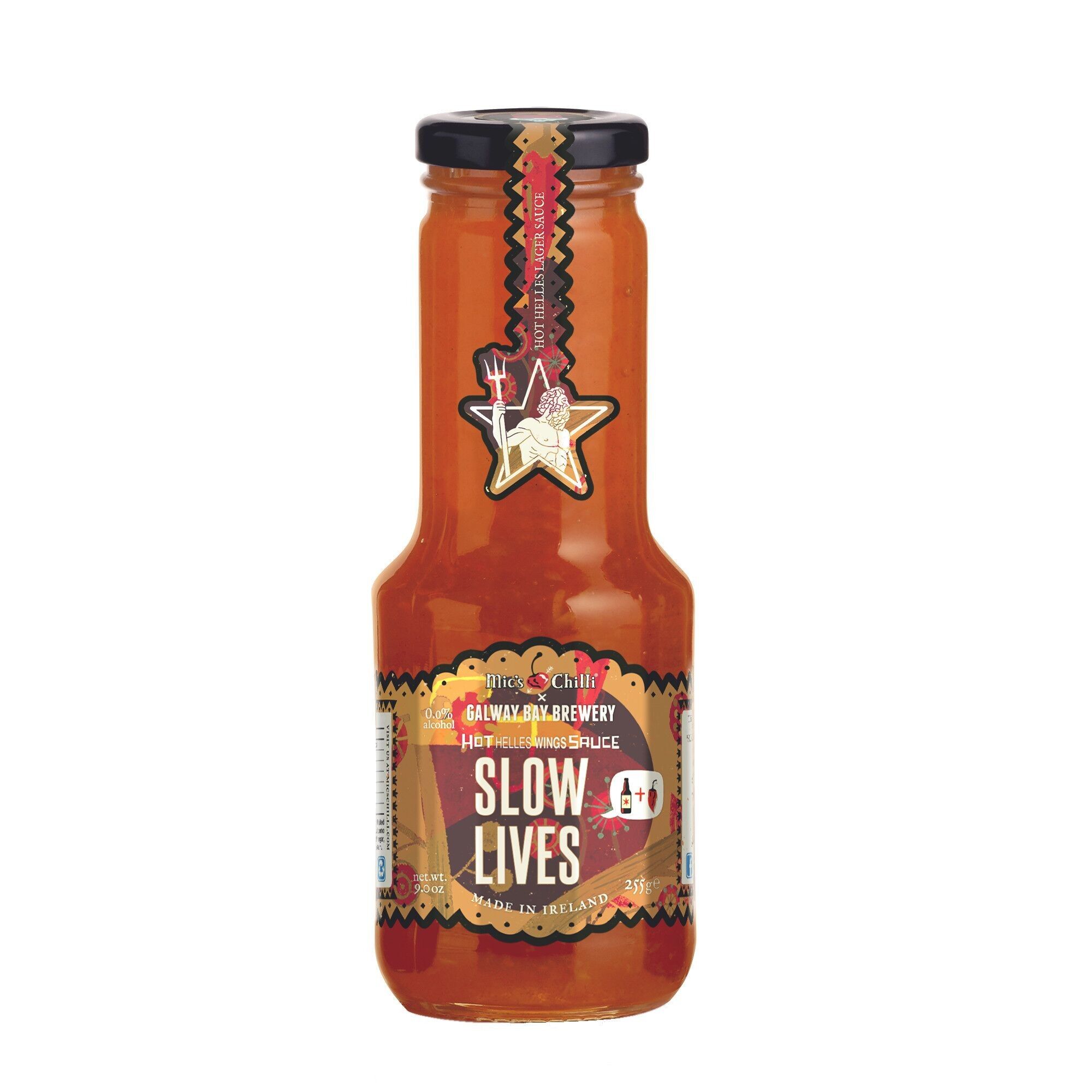 Sauce piquante pour ailes Slow Lives - Sauce piquante - Piment