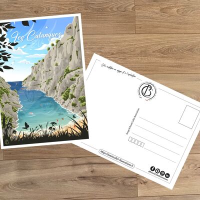 Las Calanques - En Vau (Postal)