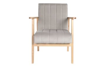 FAUTEUIL POLYESTER PIN 63X68X81 GRIS MB206469 5