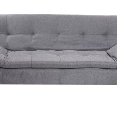 SOFA BED POLYESTER WOOD 180X85X83 GRAY MB207865