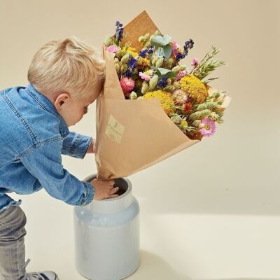 Spring Whispers - Dried Flowers - Classic Bouquet - Multi