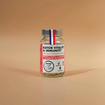 Kotor® Vitalité & Immunité - Multiviamines et Minéraux - 60 Gélules 1