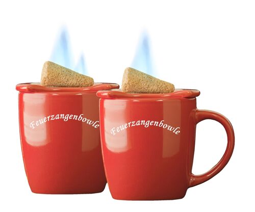 2er Set Feuerzangenbowle "Tassen"