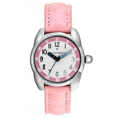 38928 - Lulu Castagnette analogue girl's watch - Leather strap - Petite Lulu