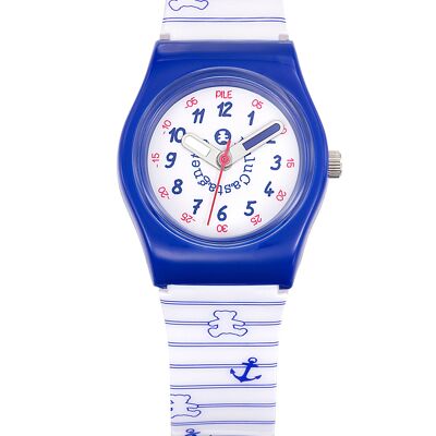 38774 - Lulu Castagnette analogue girl's watch - Plastic strap - Pop Kids
