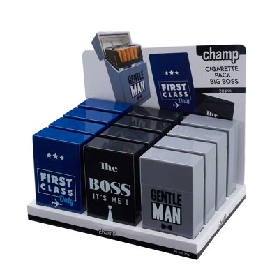 Caja de cigarrillos Boss x 12