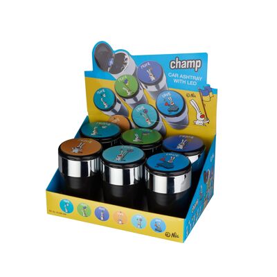 NIC LED ASHTRAY X 6