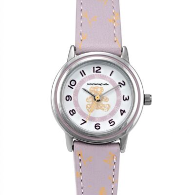 38903 - Lulu Castagnette analogue girl's watch - Leather strap - Softness