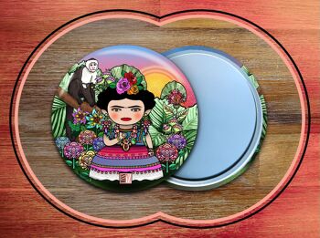 Miroirs de poche - World Charming Dolls - FRIDA 1