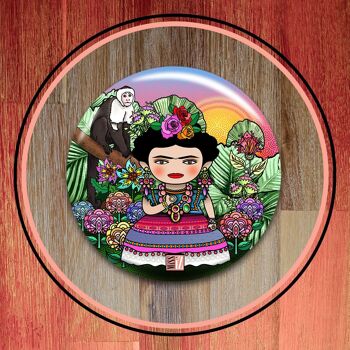 Miroirs de poche - World Charming Dolls - FRIDA 2