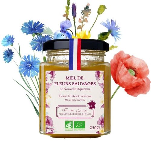 Miel de Fleurs Sauvages (250gr)