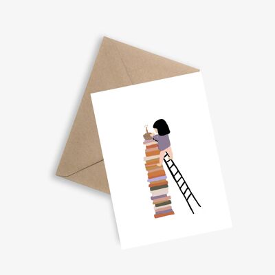 Simple Birthday Card - Candle Blower
