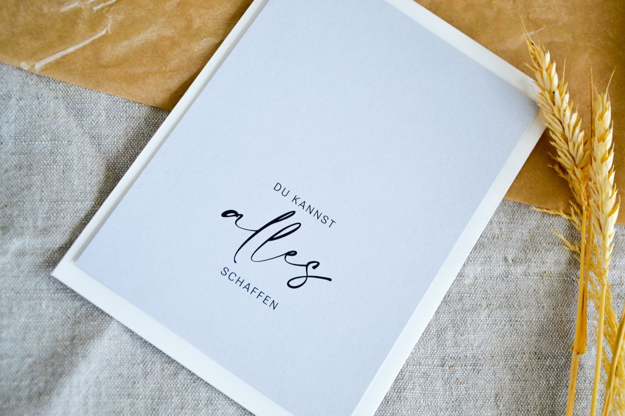 Postkarte "Du kannst alles schaffen"