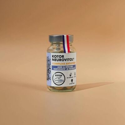 Kotor® Neurovitol - Complejo Antiestrés - 60 Cápsulas - Made in Provence