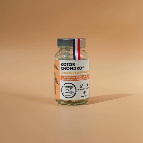 Kotor® Chondro - Régénère les Cartilages - 60 Gélules - Made in Provence