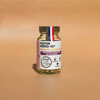 Kotor® Meno 45 - Réduit les Symptômes de la Ménopause - 60 Gélules - Made in Provence 1