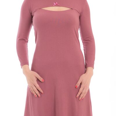 Nursing nightgown blackberry