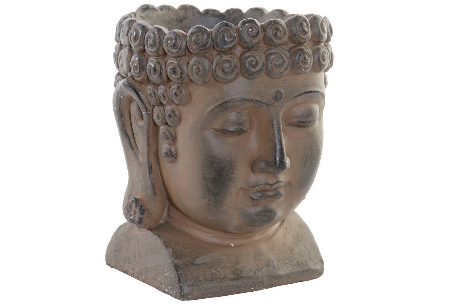 FIORIERA IN VETRORESINA 26X25X30 BUDDHA MC200764