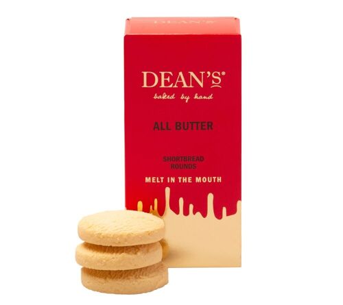 All Butter Luxury Shortbread Rounds von Dean's