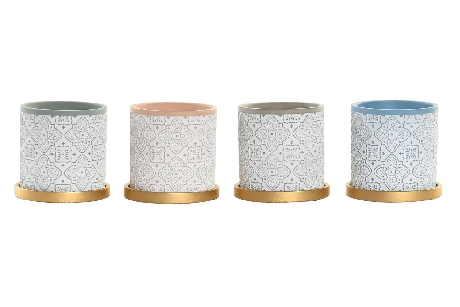 ZEMENTTOPF 14X14X14 MIT PLATTE 4 SURT. MC203528