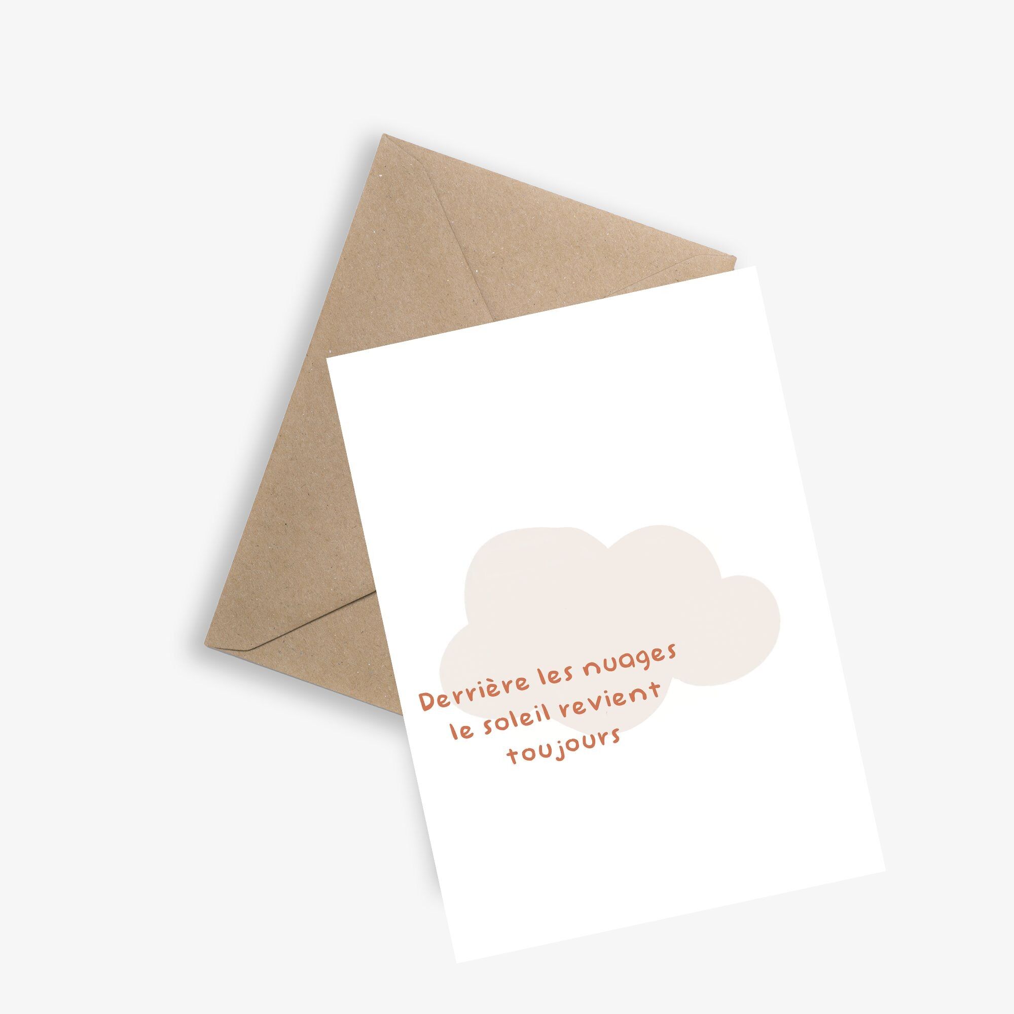 Messaggio(i) Card - Dietro le Nuvole, il Sole ritorna sempre