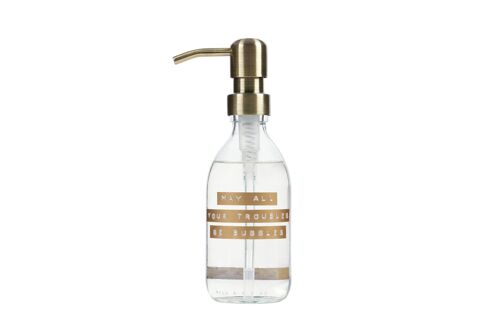 Hand soap 250ml fresh linen - brass pump