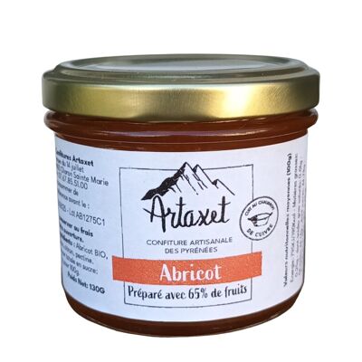 Confiture EXTRA d'abricot 120G - 65%de fruits