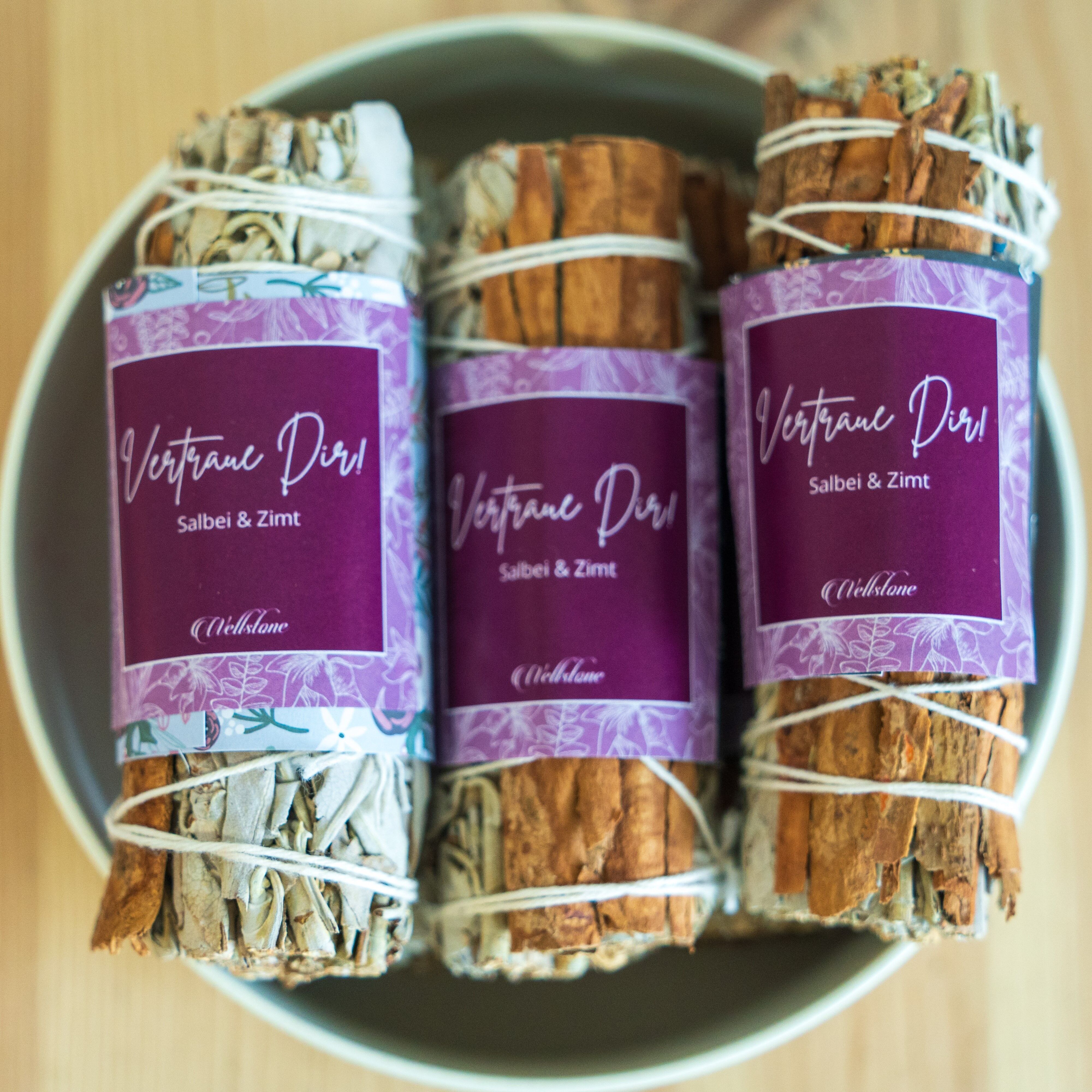 Fidati di te stesso! Smudge, fagottini di incenso alla salvia con cannella