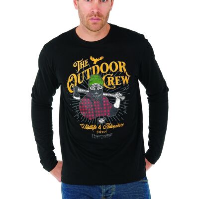 Totenkopf-Outdoor-T-Shirt