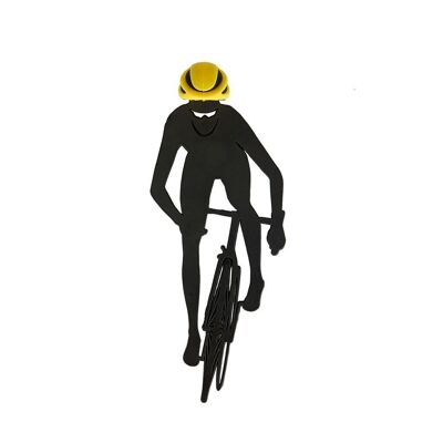 Marque-pages /Black Cyclist Bookmark
