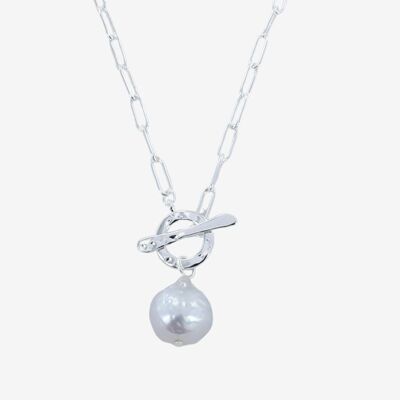 Elegante collana di perle glamour