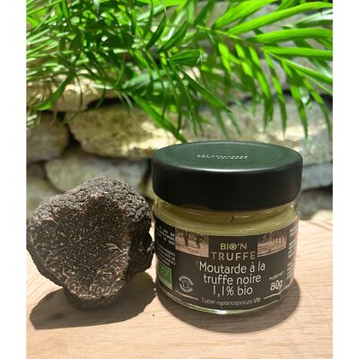 1.1% organic black truffle mustard