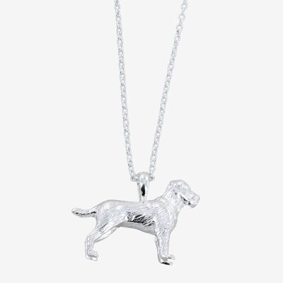 Classic Labrador Silver Necklace