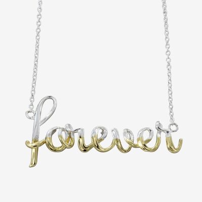 Forever Script Necklace