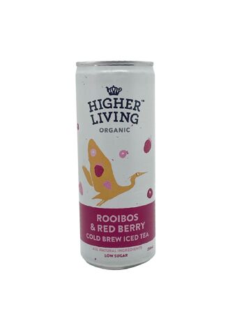 Thé Glacé Rooibos Fruits Rouges (250ml) x 24