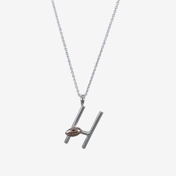 Collier Argent Rugby 1