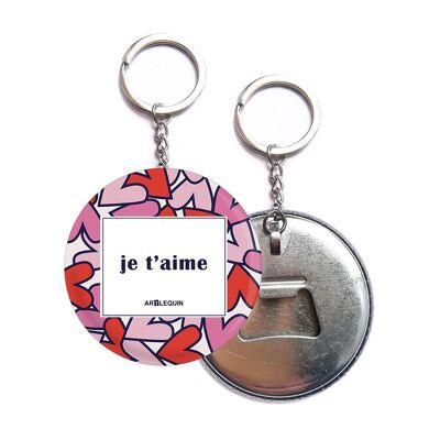 Porte-clés "je t'aime" (Harry)