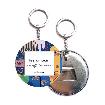 Keychain "friends are life" (Victoire)