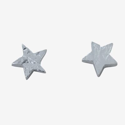 Trio Star Stud Earrings