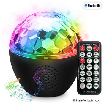 Bluetooth Party Speaker Starlight Projecteur - 16 effets lumineux - Télécommande - Lampe projecteur 6