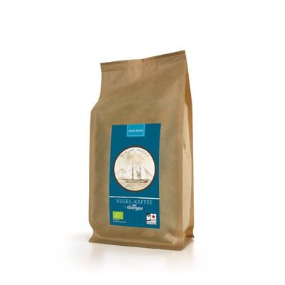 Segel-Kaffee (bio), 1kg, ganze Bohne