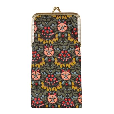 Glasses case, Penelope / Green olive